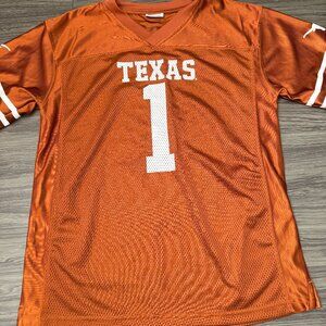 Texas Longhorns #1 Football Jersey -- Burnt Orange -- Like New